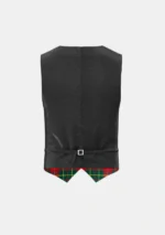 Burnett Tartan Waistcoat Back