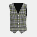 Burns Tartan waistcoat Front