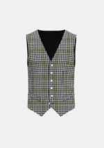 Burns Tartan waistcoat Front