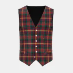 Cameron of Erracht Tartan Waistcoat Front
