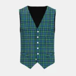 Campbell Tartan Waistcot Front