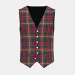Carnegie Tartan Waistcoat Front
