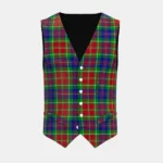 Carr Tartan Waistcoat Front