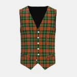 Celtic Combat Tartan Waistcoat Front