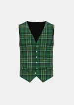 Celtic Tartan Waistcoat Front