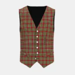 Chattan Tartan Waistcoat Front