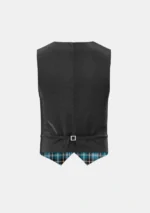 Clark Tartan Waistcoat Back