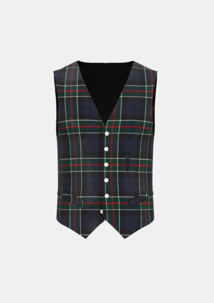 Colquhoun Tartan Waistcoat Front
