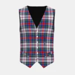 Cooper Tartan Waistcoat Front