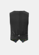 Cornish Hunting Tartan Waistcoat Back