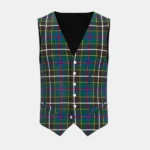 Cornish Hunting Tartan Waistcoat Front
