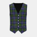 Cowan Tartan Waistcoat Front