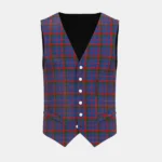 Cummings Tartan Waistcoat Front