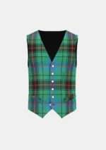 Davidson Tartan Waistcoat Front