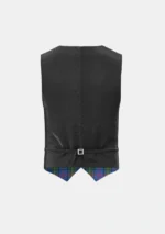 Donegal Tartan Waistcoat Back