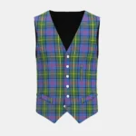 Donegal Tartan Waistcoat Front