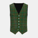 Doyle Tartan Waistcoat Front