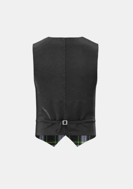 Dress Gordon Tartan Waistcoat Back