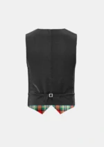 Dundee Tartan Waistcoat Back