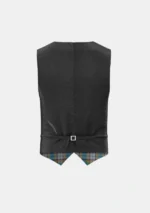 Dunn Tartan Waistcoat Back