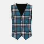 Earl of St Andrews Tartan Waistcoat Front