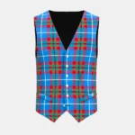 Edinburgh Tartan waistcoat Front