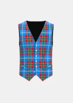 Edinburgh Tartan waistcoat Front