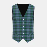 Ellis Tartan Waistcoat Front