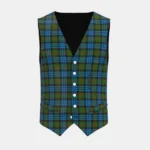 Fletcher Tartan Waistcoat Front