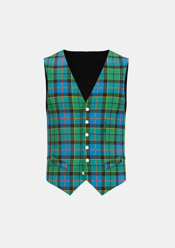 Forsyth Tartan Waistcoat Front Forsyth Tartan Waistcoat Front