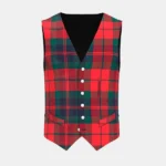 Fraser Tartan Waistcoat Front