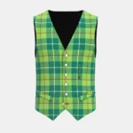 Galloway Hunting Tartan Waistcoat Front