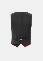 Geddes Tartan Waistcoat Back
