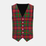 Geddes Tartan Waistcoat Front