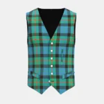Gunn Tartan Waistcoat Front