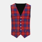 Hamilton Tartan Waistcoat Front