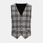 Harris Tartan Waistcoat Front