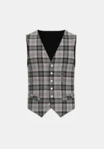 Harris Tartan Waistcoat Front