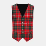 Hay Tartan Waistcoat Front
