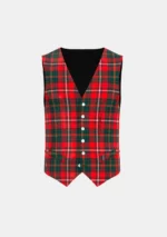 Hay Tartan Waistcoat Front