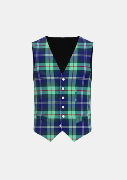 Help for Heroes Tartan Waistcoat Front