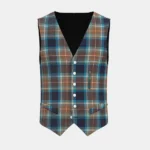 Holyrood Tartan Waistcoat Front