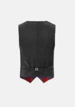 House of Edgar Tartan Waistcoat Back