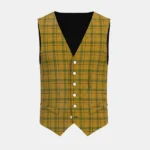 Houston Tartan Waistcoat Front