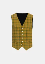 Houston Tartan Waistcoat Front