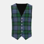 Hughes Tartan Waistcoat Front