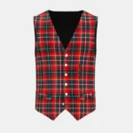 Innes Tartan Waistcoat Front