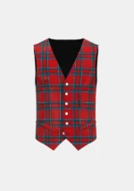 Inverness Tartan Waistcoat Front