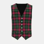 Iona Tartan Waistcoat Front