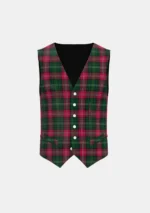 Iona Tartan Waistcoat Front